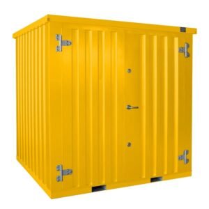 Contenedor desmontable amarillo 2x2m ral 1018