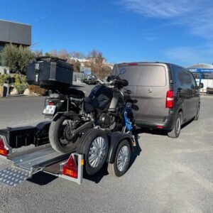 Remolque para motocicleta 2,50 m/600 kg TYPE-TOP
