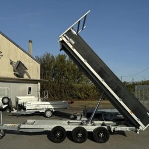 Remolque de tres volquetes 3×1800 kg 3,5 t