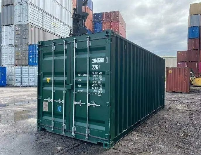 Contenedor de envío de 20 pies Resistente Al Viento Y Al Agua