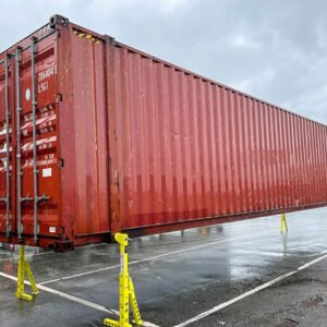 Contenedor High Cube 45 ft de Ocasión – 86 m³, Acero CORTEN y Carga 30 t