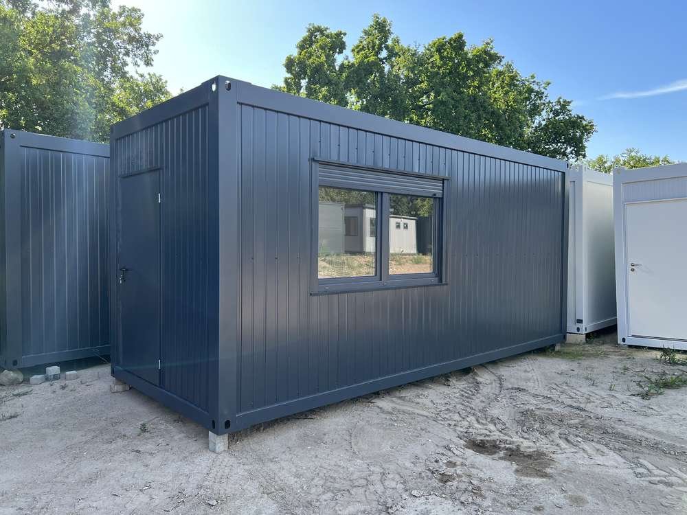 Contenedor con cocina americana, WC y ducha 6.00 x 2.43m