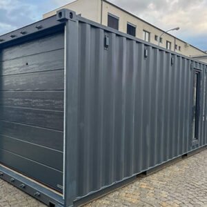 Contenedor de Envío de 20ft Con Puertas Seccionales