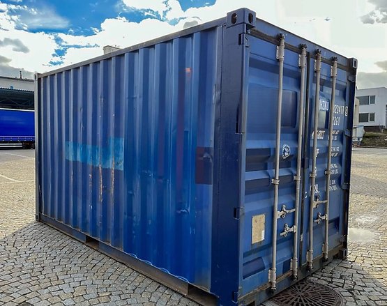 Contenedor Marítimo 15 ft de Ocasión – Formato Intermedio, Acero CORTEN y 25 m³ de Almacenaje