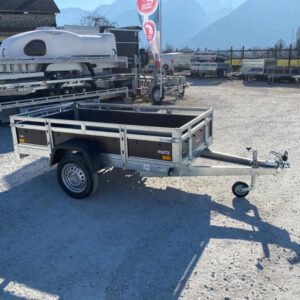 Remolque Martz Holz 230 x 126 cm 500/750 KG PTAC + portaescaleras y ballestas