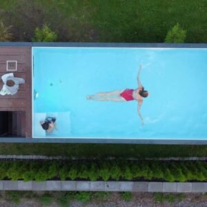 Piscina contenedor de 6,2 m x 2,5 m Jet Swim
