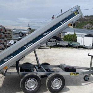 Benne basculante hydraulique Debon PW 1.2 LUX 306 x 155 cm 2000 kg PTAC