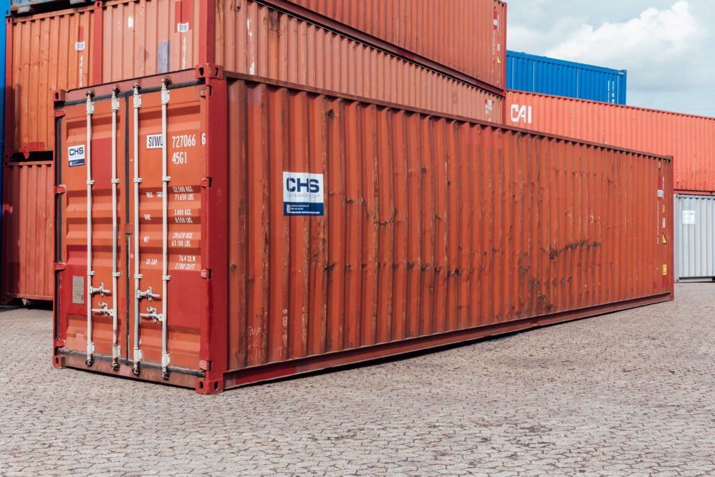 Contenedor de transporte usado de 40 pies HC.