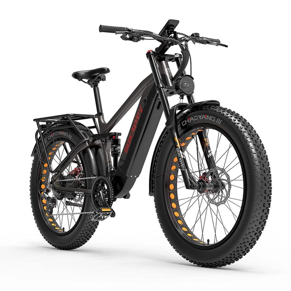 Dukawey Silvertip8 Bicicleta Gorda de Montaña Eléctrica 1000W 26” 1040Wh Batería 52V 20Ah Bicicleta Eléctrica Tipo SUV