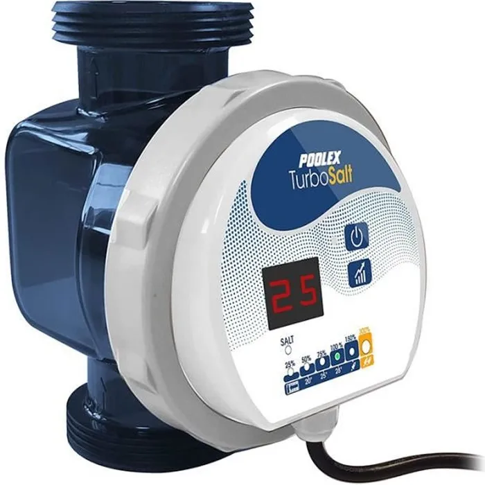 Clorador salino Poolex Turbo Salt – Modelo 300 para piscinas de 30 m³
