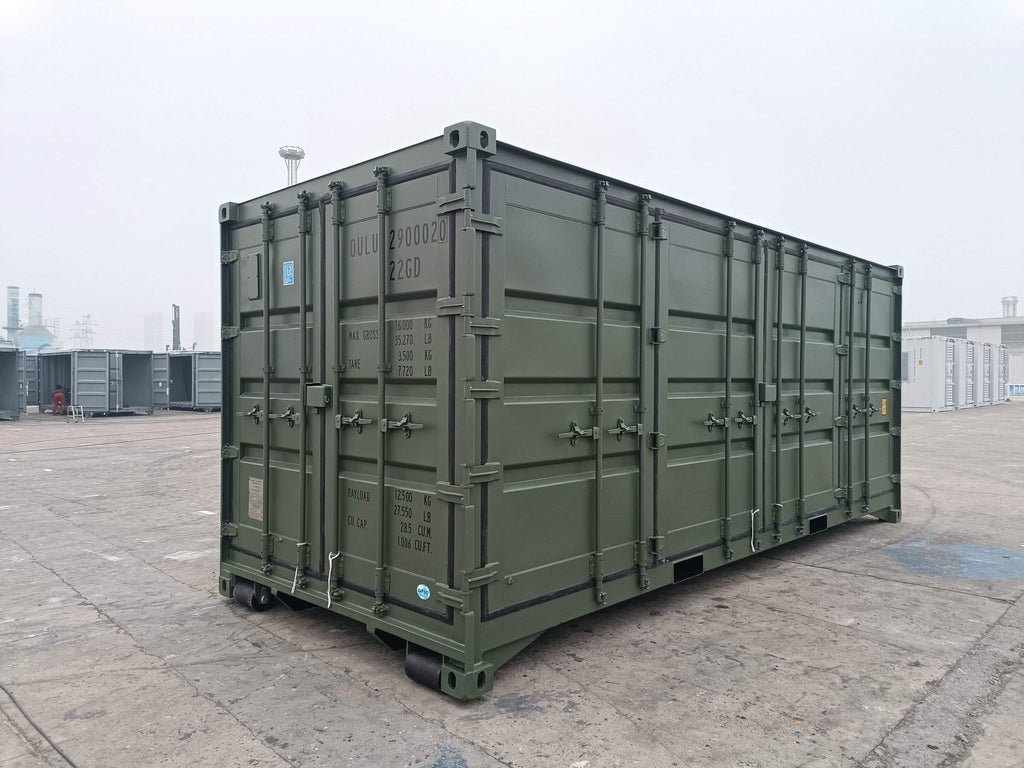 Contenedor de 20 pies con acceso lateral completo stanag