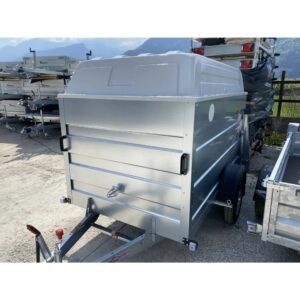 El Remolque Cresci Fourgon PT6F con frenado – Capacidad de 750 kg