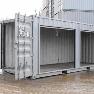 Contenedor de Almacenamiento de 20 Pies Con Puertas Enrollables