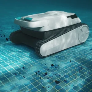 Limpiador robótico de piscinas Cecotec Conga Pooldroid 5000 TotalClean Pearl: limpia el fondo, las paredes y la línea de flotación.