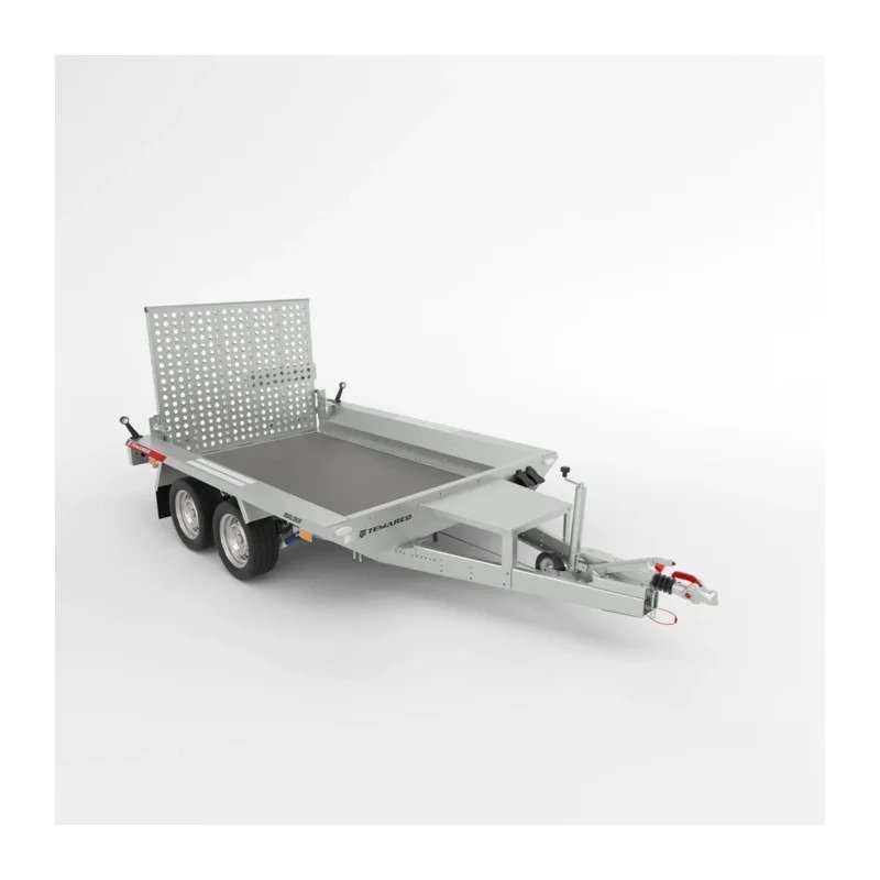 Remolque portamaquinaria Temared BUILDER 3 2615/2 S – 2,7 T – PMA 2700 kg